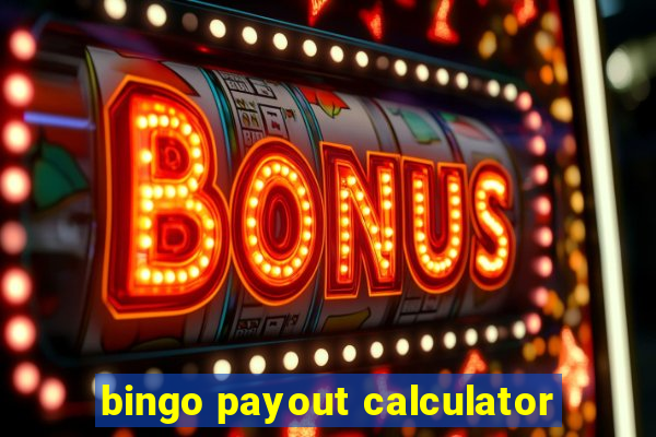 bingo payout calculator